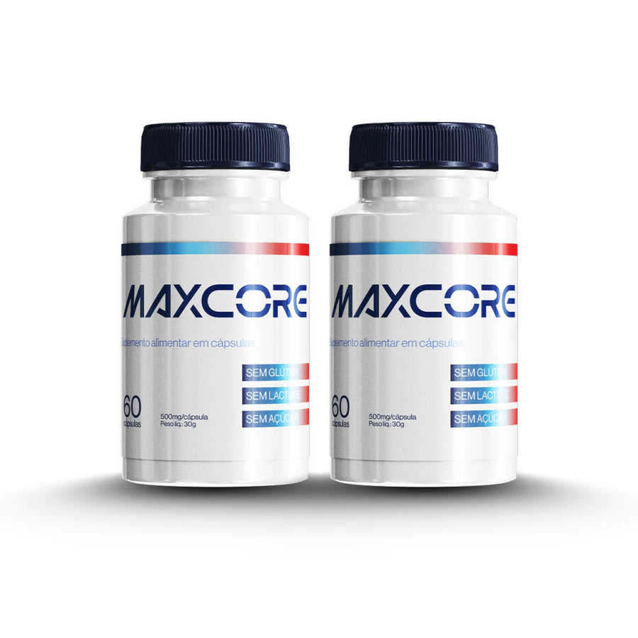 MaxCore - 2 Potes - 2 Meses de Tratamento